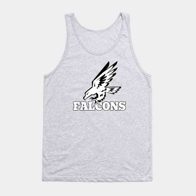 Falcons Mascot Tank Top by Generic Mascots